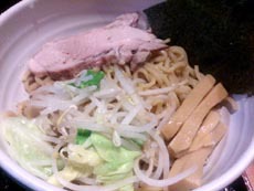 麺者我楽 @長野市青木島町 「みそつけ中盛 900円」 麺者我楽 @長野市青木島町 「みそつけ中盛 900円」