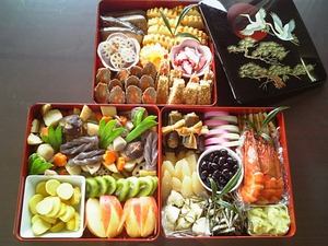 お正月の食卓