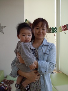 母乳石鹸講習で筋トレ!