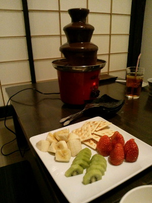 忘年会 in そば処 せきや