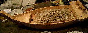 忘年会 in そば処 せきや