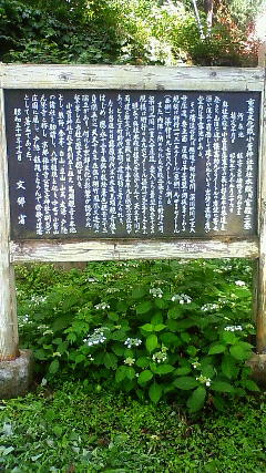 小菅神社奥社、修復中です。