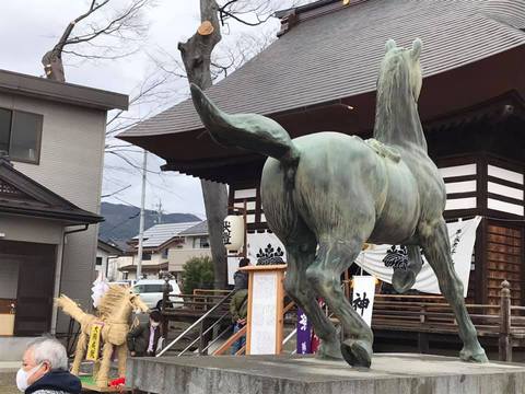 桐原牧神社、春季例大祭、わら駒祭りに行ってきました。 桐原牧神社、春季例大祭、わら駒祭りに行ってきました。