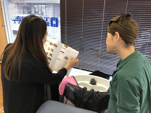 新しいヘッドスパブース導入のためのハンドリング講習を受けてきました! 新しいヘッドスパブース導入のためのハンドリング講習を受けてきました!