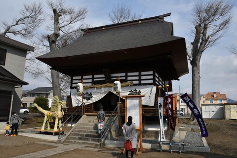 桐原牧神社、春季例大祭、わら駒祭りが行われました。 桐原牧神社、春季例大祭、わら駒祭りが行われました。