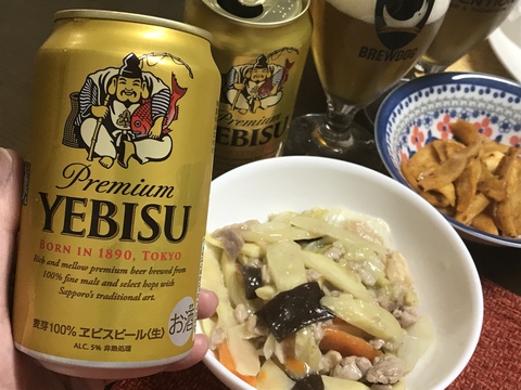 昨晩の一杯… 昨晩の一杯…