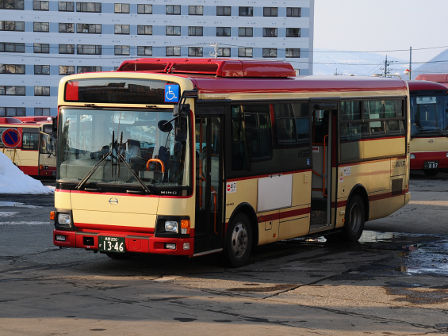 1346、長電バス、レインボー、湯田中