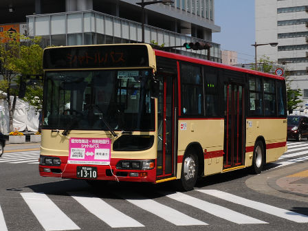 1310、長電バス、ブルーリボンシティ、昭和通り