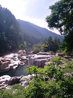 寝覚の床in上松