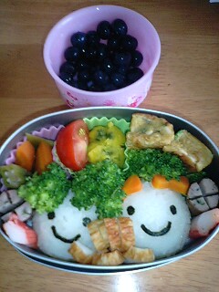 今週の上チビお弁当