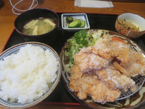 御食事処 山どり『とりから定食(王道5貫盛り)』 御食事処 山どり『とりから定食(王道5貫盛り)』