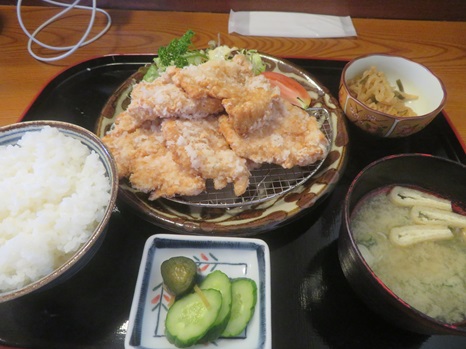 御食事処 山どり『とりから定食(王道5貫盛り)』 御食事処 山どり『とりから定食(王道5貫盛り)』