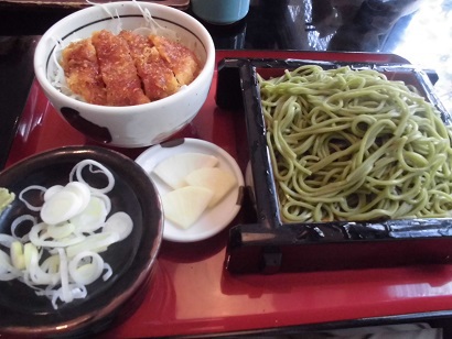 いな垣『せいろソバ』+『ミニひれソースかつ丼』 いな垣『せいろソバ』+『ミニひれソースかつ丼』