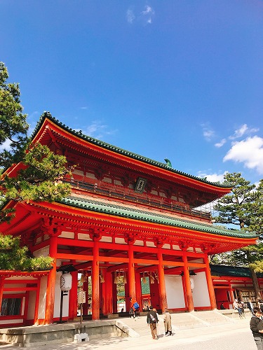 2019京都ちょいたび　平安神宮。