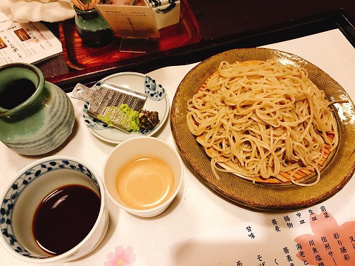 千曲市　蕎麦料理処　萱。