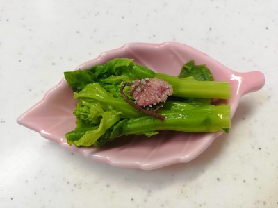 菜の花の塩漬け 菜の花の塩漬け