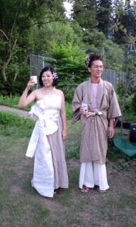 結婚パーティ!