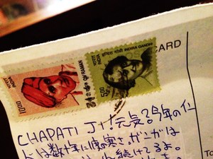 インドからのはがき☆