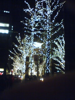 東京丸ビルのクリスマス