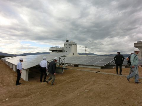 １０月１０日　岡谷酸素太陽光発電所 SUWACO Labo第２回 現場見学会