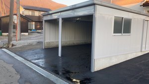 ガレージを施工しました。 ガレージを施工しました。