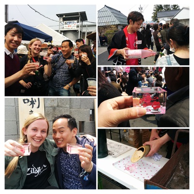 Local Sake Event with Sakura in Suzaka! 遠藤酒造　春の蔵開き！