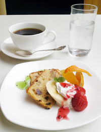 バウンドケーキ&コーヒー