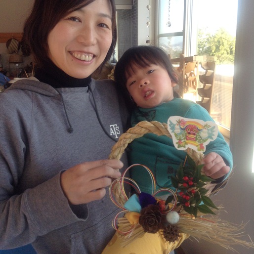しめ飾り出来上がりました♡ しめ飾り出来上がりました♡
