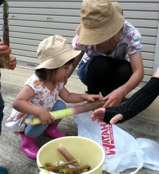 6月13日 親子で季節を味わう会がありました 6月13日 親子で季節を味わう会がありました