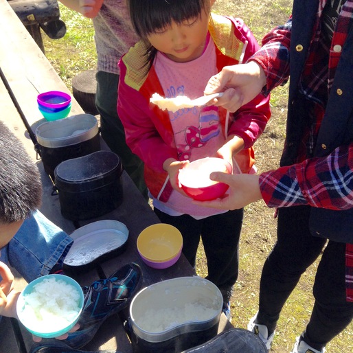 10月14日 親子で季節を味わう会がありました 10月14日 親子で季節を味わう会がありました