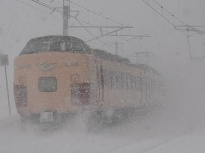 【JR東日本】 雪景色の特急形電車（その3）
