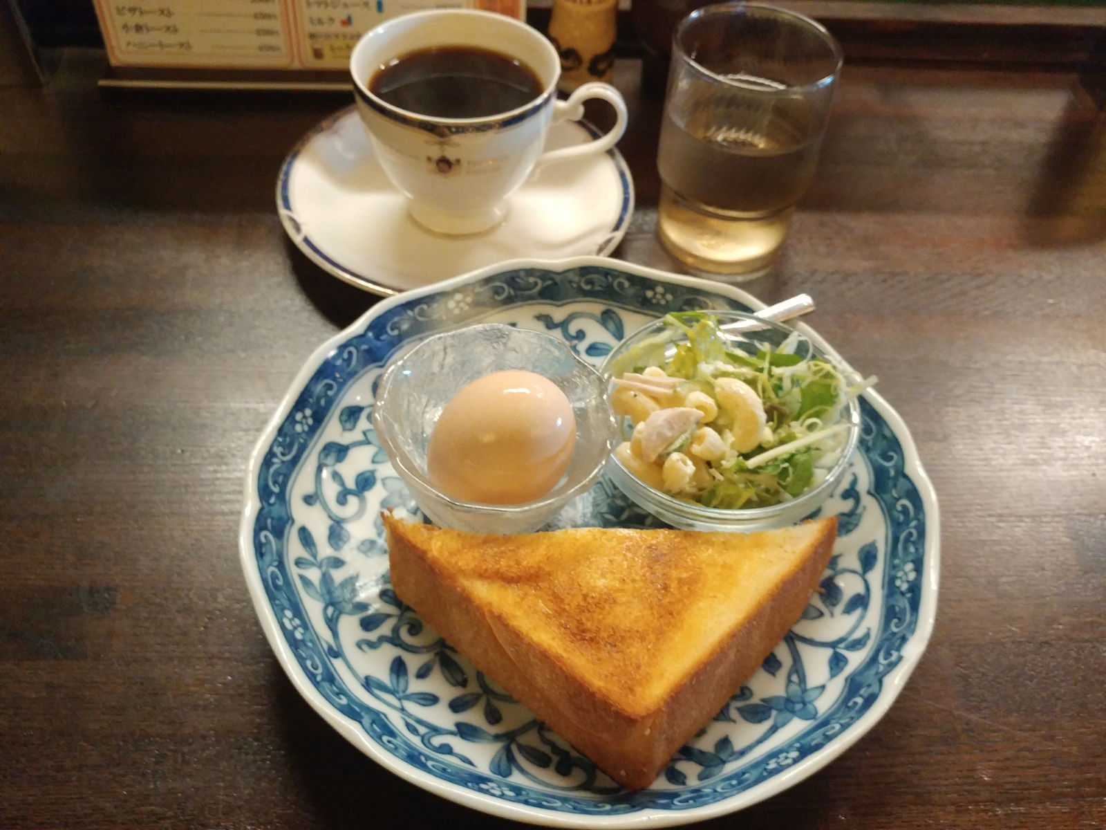 純喫茶 ピーナッツ モーニングセット+御味噌汁特別サービス @北松本駅前朝食グルメ 純喫茶 ピーナッツ モーニングセット+御味噌汁特別サービス @北松本駅前朝食グルメ