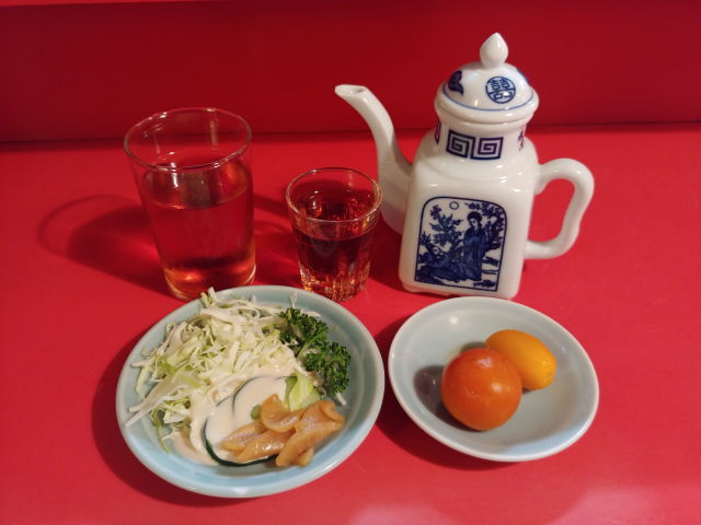 湖州軒 トウフ野菜 肉のうま煮&卵スープライス&紹興酒 @松本市町中華昼のみランチグルメ 湖州軒 トウフ野菜 肉のうま煮&卵スープライス&紹興酒 @松本市町中華昼のみランチグルメ