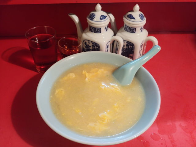 湖州軒 麻婆豆腐&コーンスープ&紹興酒 @松本市町昼呑み中華ランチグルメ 湖州軒 麻婆豆腐&コーンスープ&紹興酒 @松本市町昼呑み中華ランチグルメ