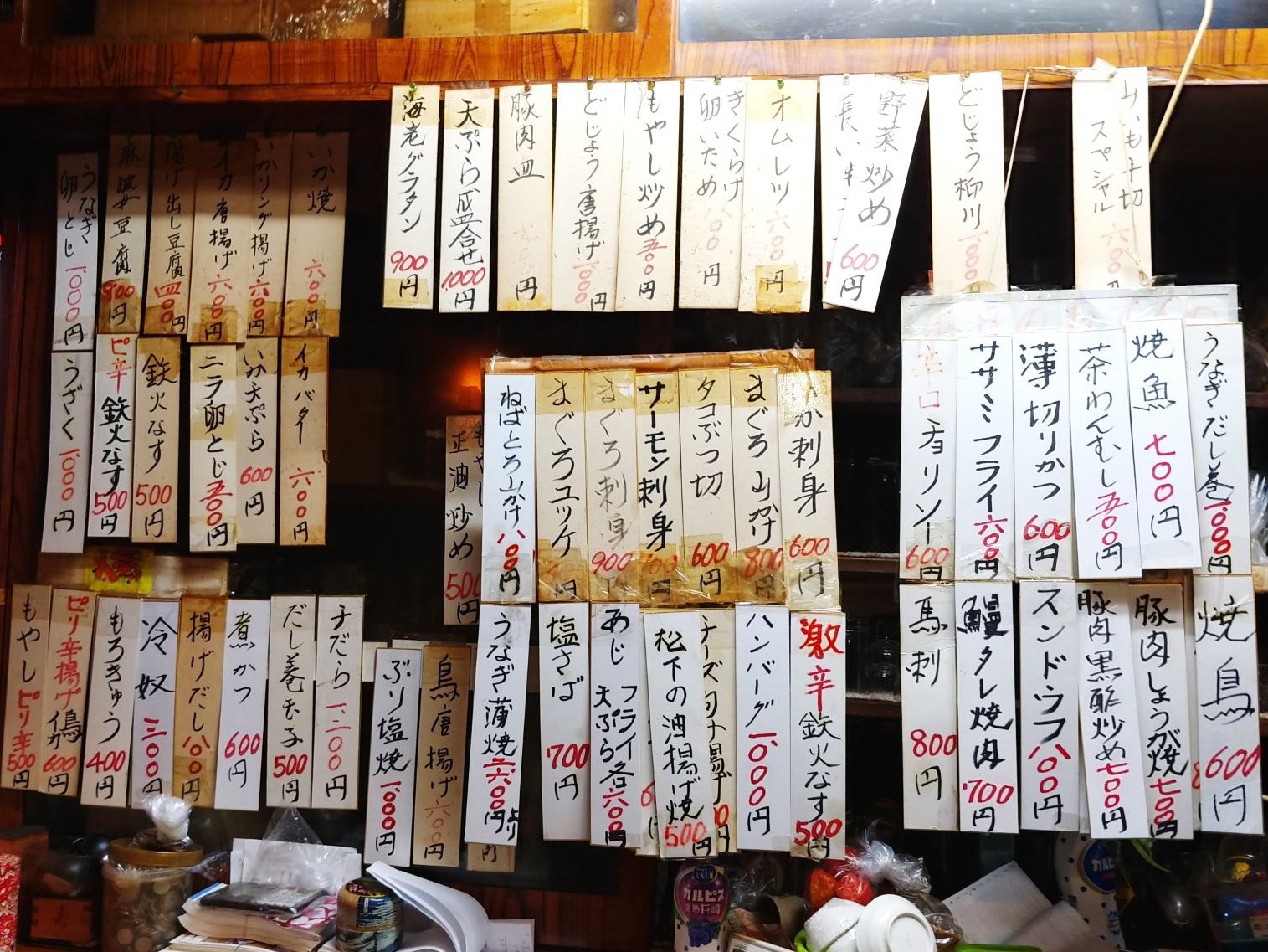 松本市の某米屋の社長が富山湾沖で釣り上げたスルメイカ　＠信州の続深夜食堂大町市スタンド割烹扇