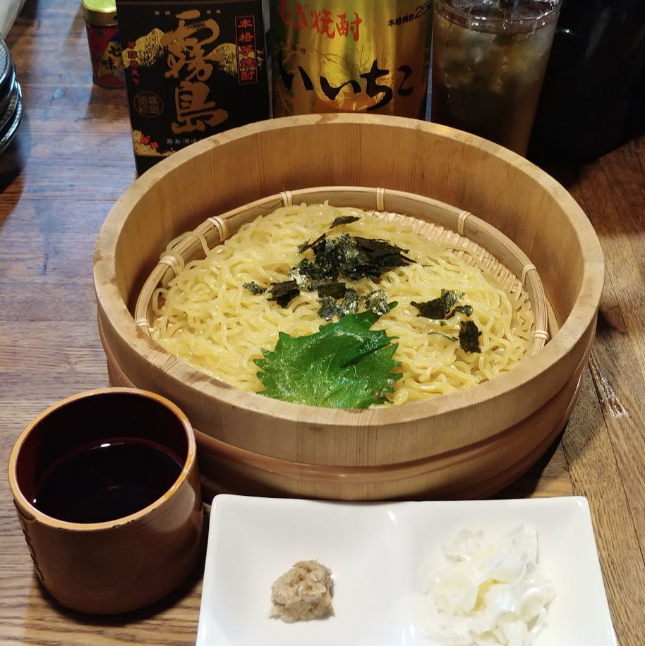 和風つけ麺 信州の続深夜食堂 スタンド割烹扇 @大町市超大盛り居酒屋グルメ 和風つけ麺 信州の続深夜食堂 スタンド割烹扇 @大町市超大盛り居酒屋グルメ