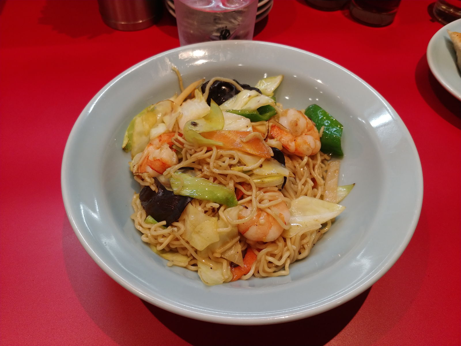 俵屋飯店 O西先生と3次会 名物ジャンボ餃子&海老やきそばで一杯 @大町市中華料理グルメ 俵屋飯店 O西先生と3次会 名物ジャンボ餃子&海老やきそばで一杯 @大町市中華料理グルメ