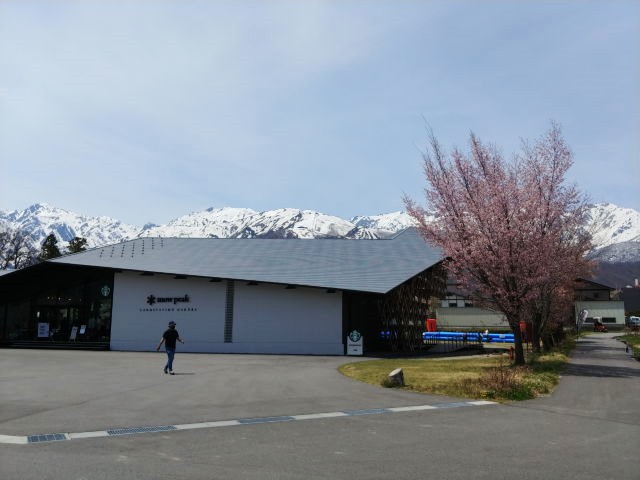 Restaurant 雪峰 リガーニと信州産ブルーチーズと生ハムマンゴーソース @LAND STATION HAKUBA Restaurant 雪峰 リガーニと信州産ブルーチーズと生ハムマンゴーソース @LAND STATION HAKUBA