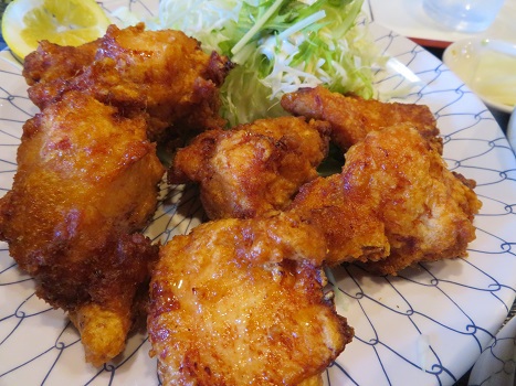 六文銭らーめん『唐揚げ定食』 六文銭らーめん『唐揚げ定食』
