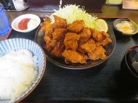 こぶたや『日替り(から揚げ定食)』 こぶたや『日替り(から揚げ定食)』
