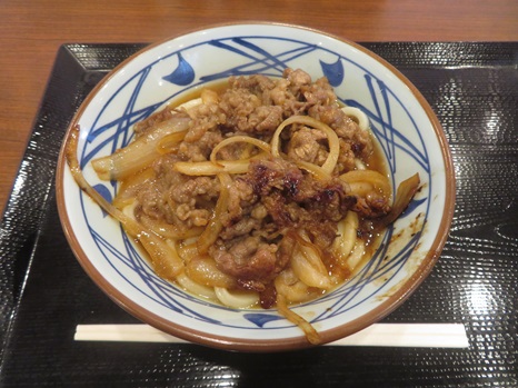 丸亀製麺『焼きたて 肉うどん』 丸亀製麺『焼きたて 肉うどん』
