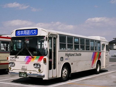 【松本電鉄】 「松本城周遊バス」と「松本周遊バス」