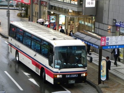 【千曲バス】 佐久長野線を貸切車が代走！