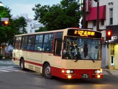 【長電バス】 1121号車、1122号車が再び市内の路線に！