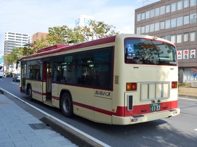 【長電バス】 屋代須坂線専用車の間合い運用