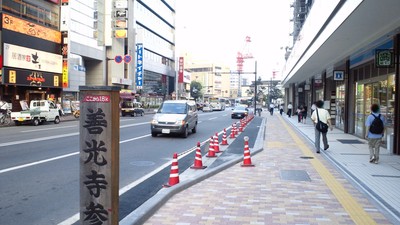 【雑記帳】 長野駅前再開発ビルの前に新しいバスベイ出現！