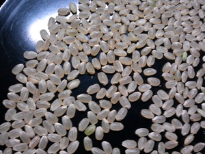 米の調整