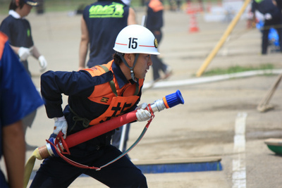 第8回上田市消防団消防ポンプ操法・ラッパ吹奏大会 6月23日に行われる