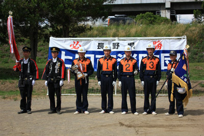第8回上田市消防団消防ポンプ操法・ラッパ吹奏大会 6月23日に行われる
