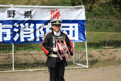 第8回上田市消防団消防ポンプ操法・ラッパ吹奏大会 6月23日に行われる